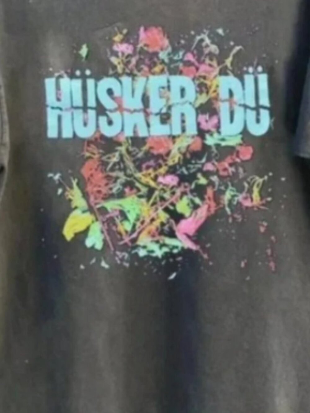 Husker Du Vintage Band Graphic T-Shirt Reprint Unisex Tee - Picture 2 of 2
